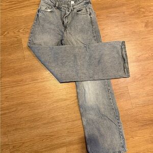 H&M Women's High Rise Gray jeans
